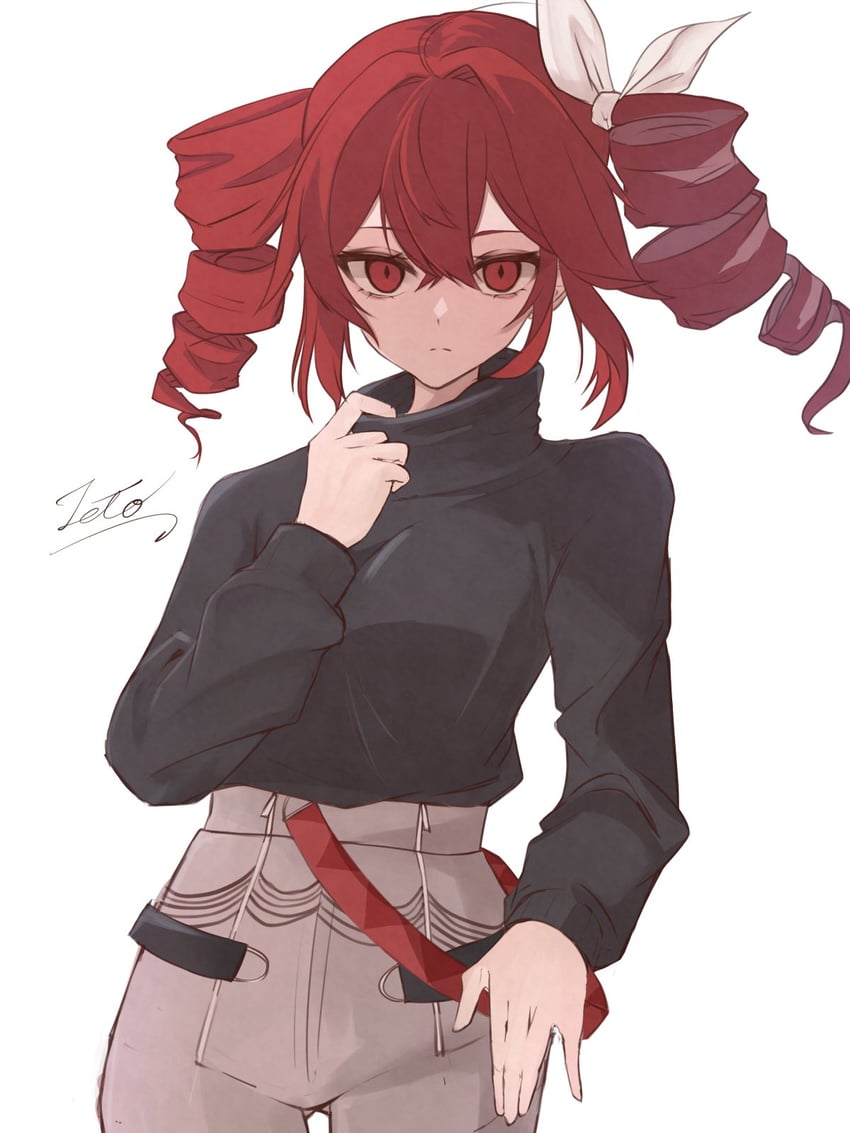 kasane teto (utau and 1 more) drawn by ramie_li
