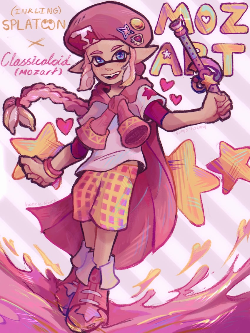 wolfgang amadeus mozart (splatoon and 1 more) drawn by atlas_(mephistovalse)