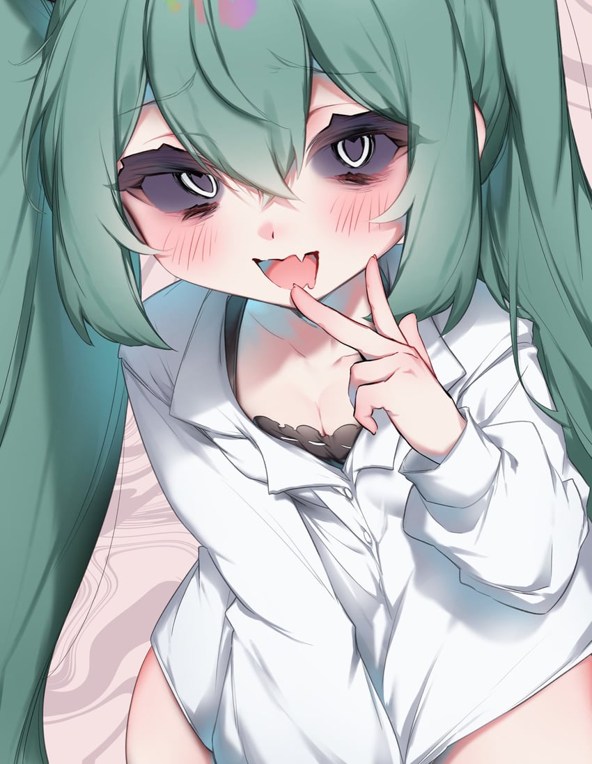 hatsune miku (vocaloid and 1 more) drawn by yuruiruka