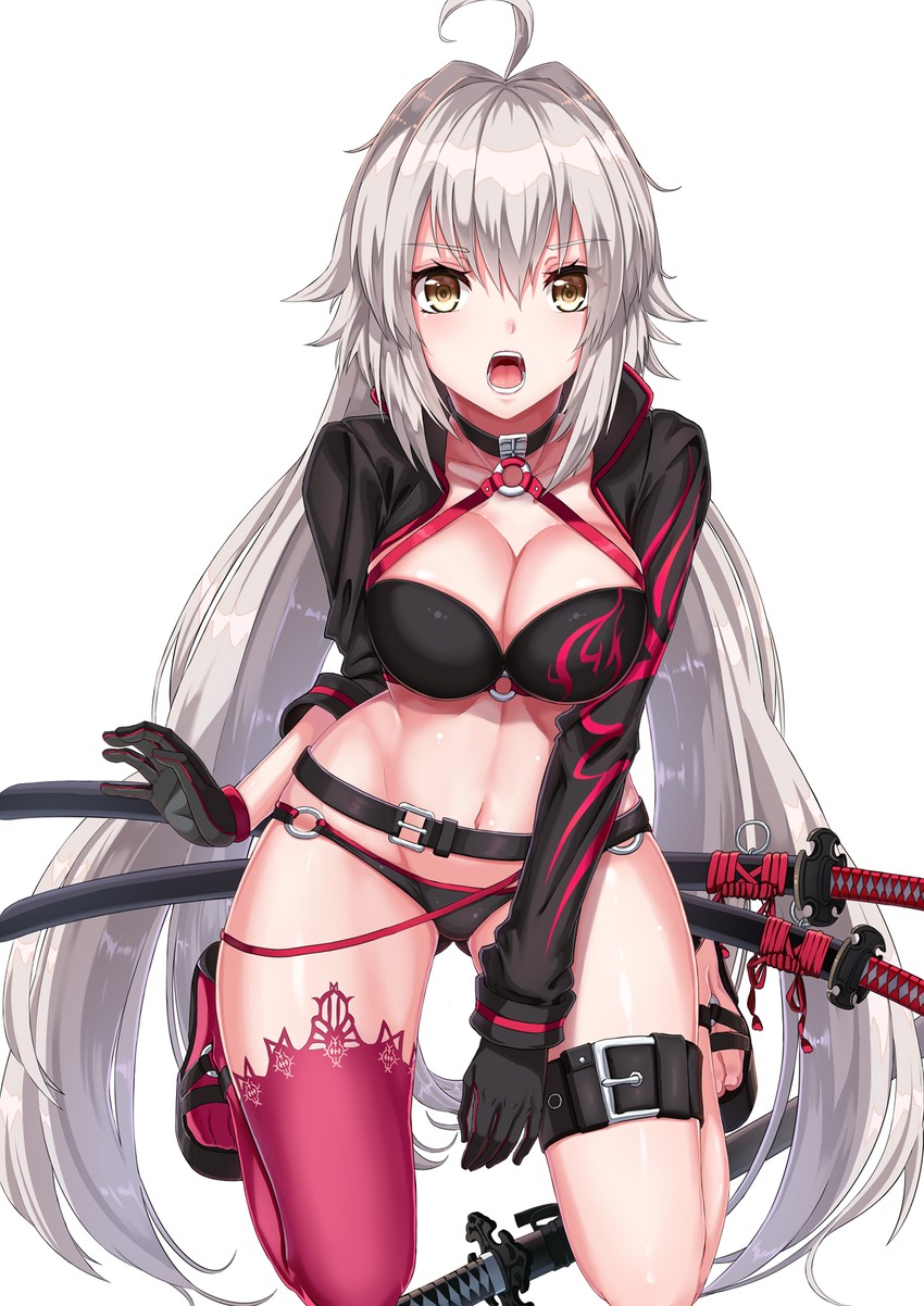 jeanne d'arc alter (fate and 1 more) drawn by gatari
