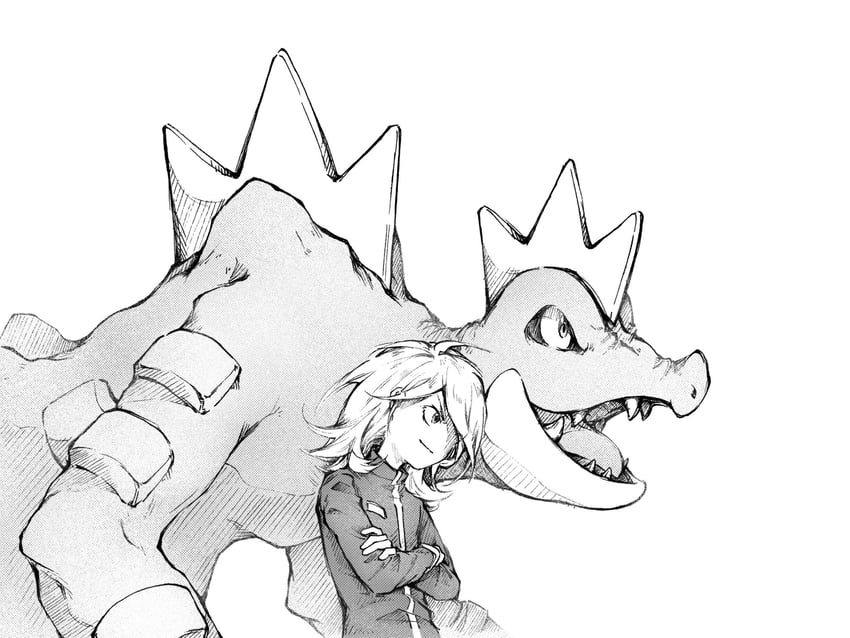 silver and feraligatr (pokemon and 1 more) drawn by tan_carbonnn