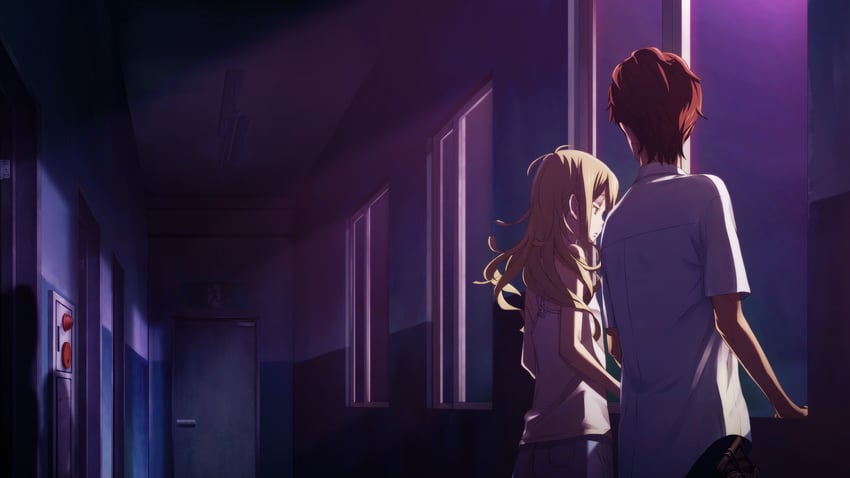 koujiro frau and yashio kaito (robotics;notes) drawn by fukuda_tomonori