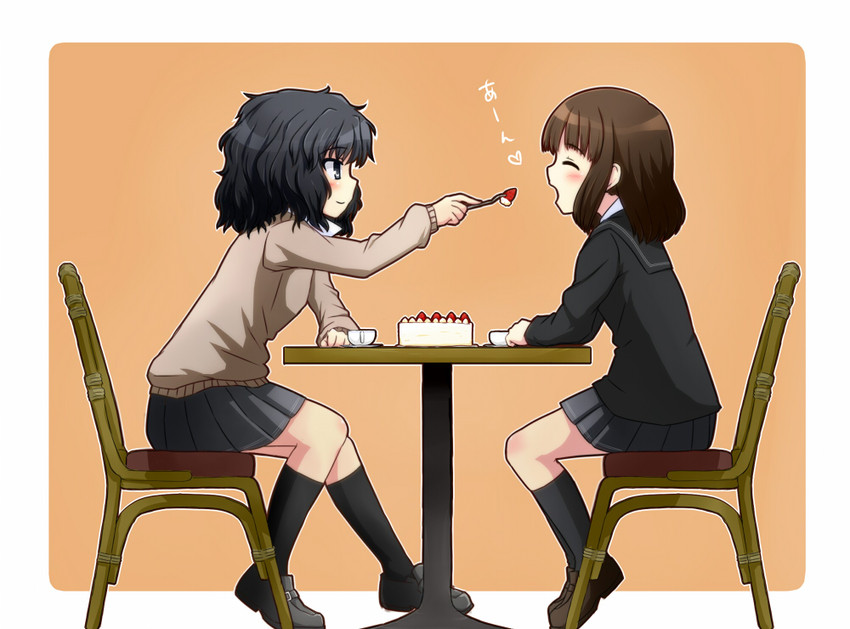 tanamachi kaoru and tanaka keiko (amagami) drawn by ytis