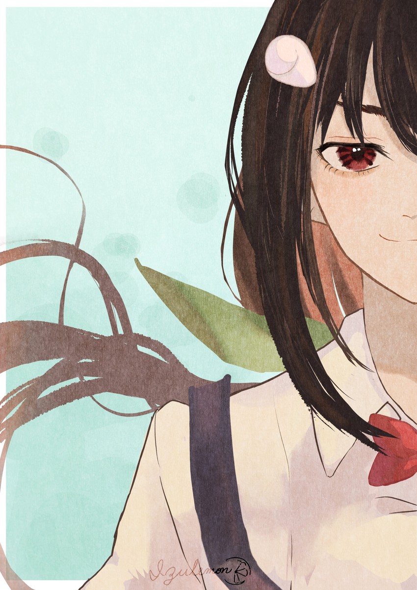 hachikuji mayoi (monogatari and 1 more) drawn by izu_lemon