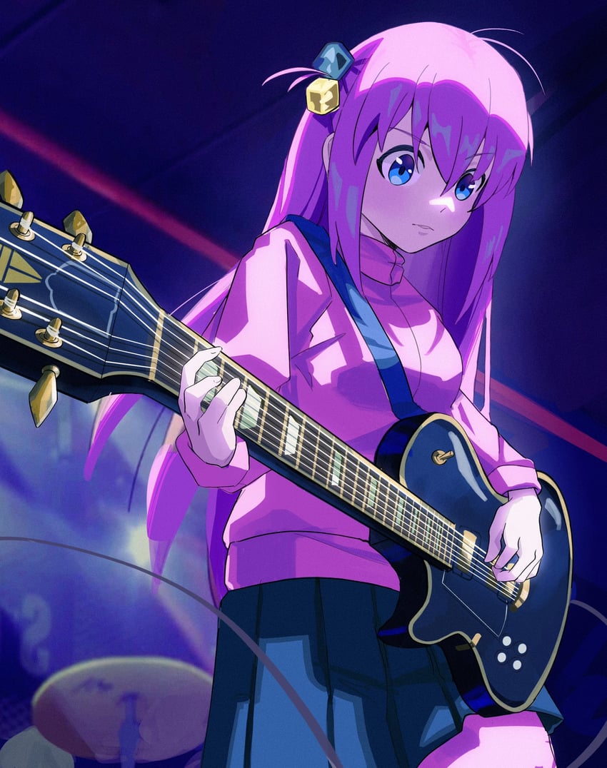 gotoh hitori (bocchi the rock!) drawn by senji_(kurisusen1)