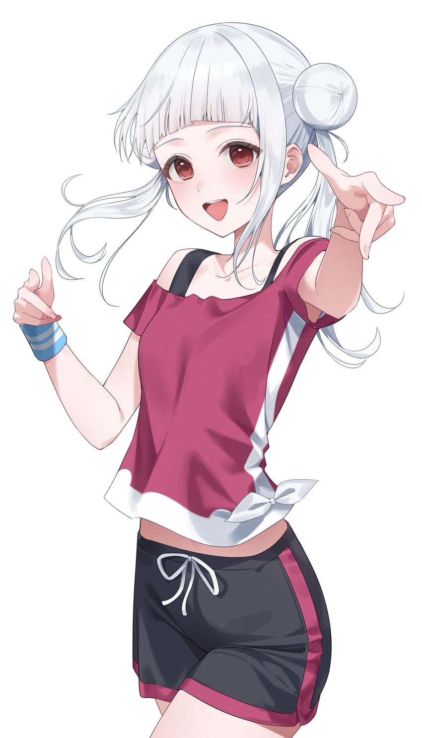 arashi chisato (love live! and 1 more) drawn by enpido