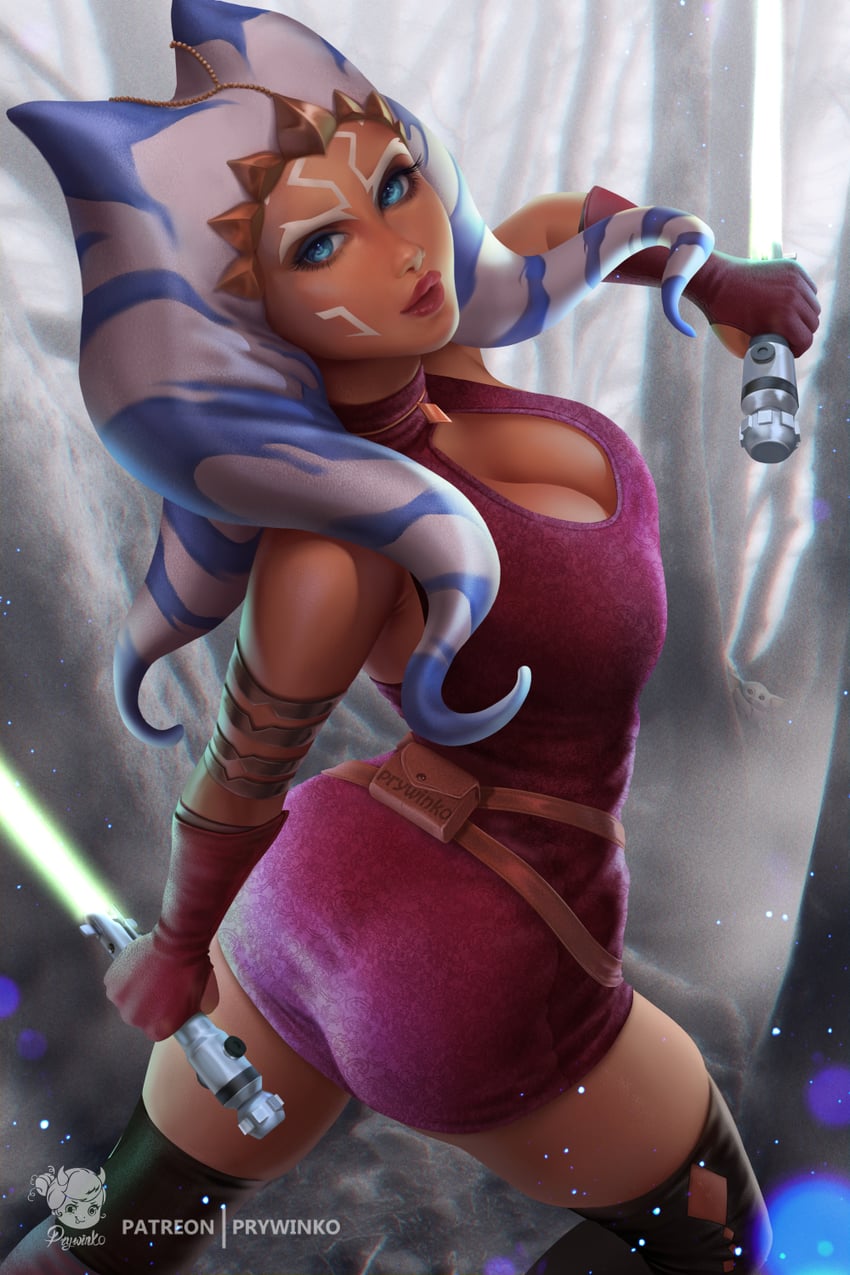 ahsoka tano (star wars) drawn by prywinko
