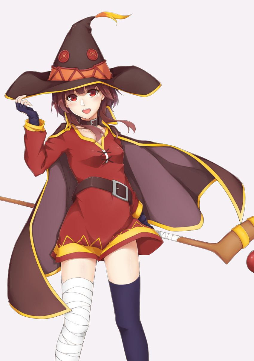 megumin (kono subarashii sekai ni shukufuku wo!) drawn by kirou_(kiruyuu1210)