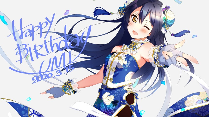 sonoda umi (love live! and 1 more) drawn by naarann