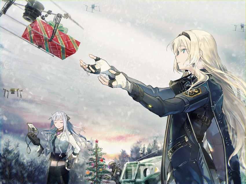 ak-12 and an-94 (girls' frontline) drawn by wss_(32656138)