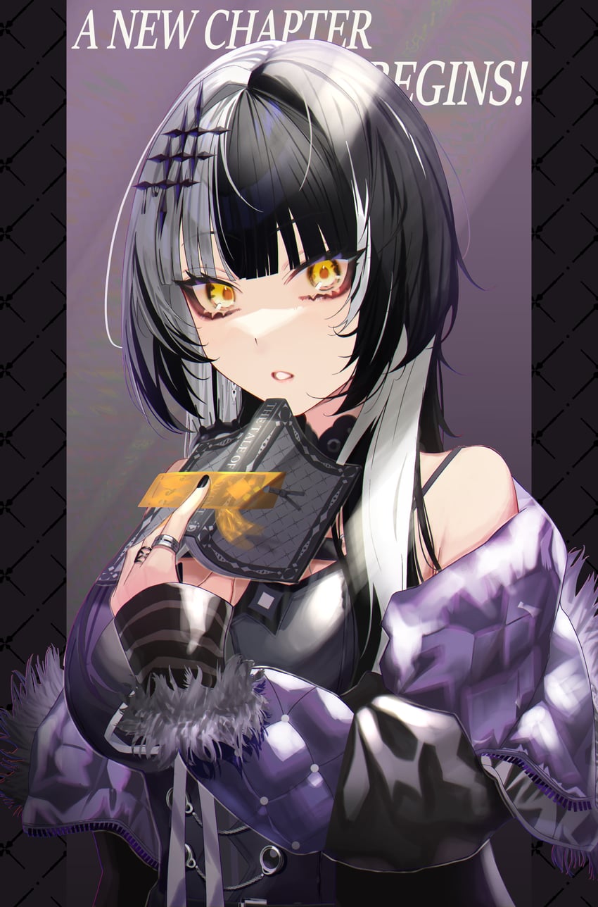 shiori novella (hololive and 1 more) drawn by haneu_kaku