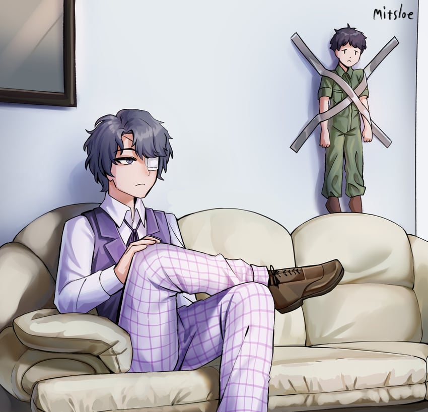 levi and daan (fear & hunger and 1 more) drawn by sakimitsloe