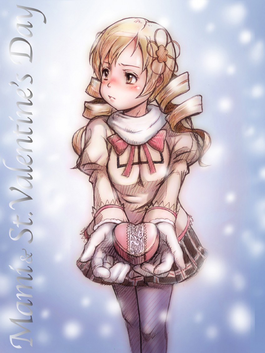 tomoe mami (mahou shoujo madoka magica) drawn by yoshikawa_kazunori