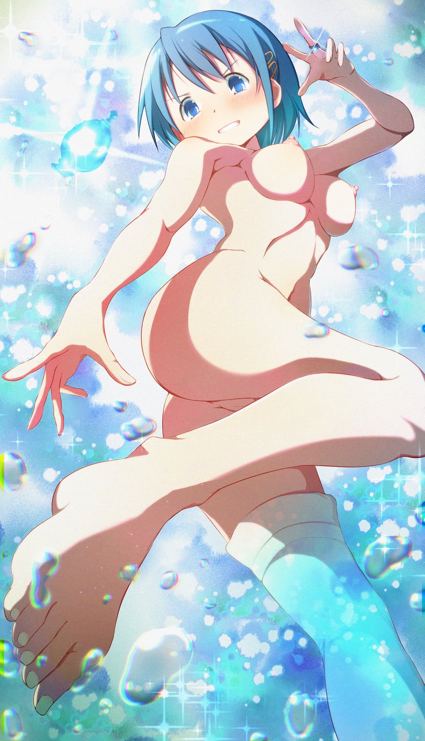 miki sayaka (mahou shoujo madoka magica) drawn by dai_toro