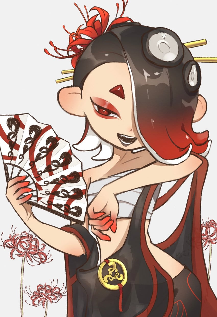 shiver (splatoon and 1 more) drawn by yum_0919