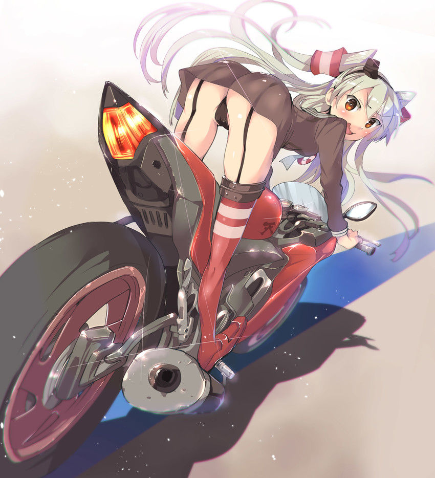 amatsukaze (kantai collection and 1 more) drawn by satou_daiji