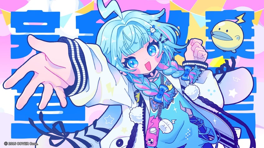 mizumiya su (hololive and 1 more) drawn by itousa