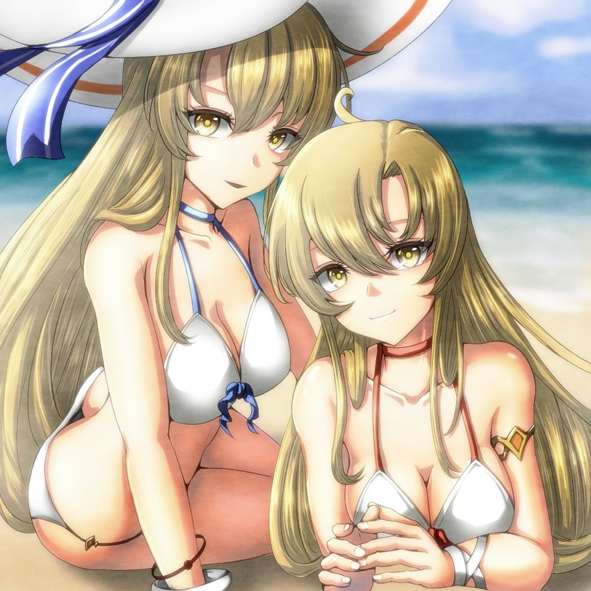 riana and rana (langrisser and 1 more) drawn by free_note017