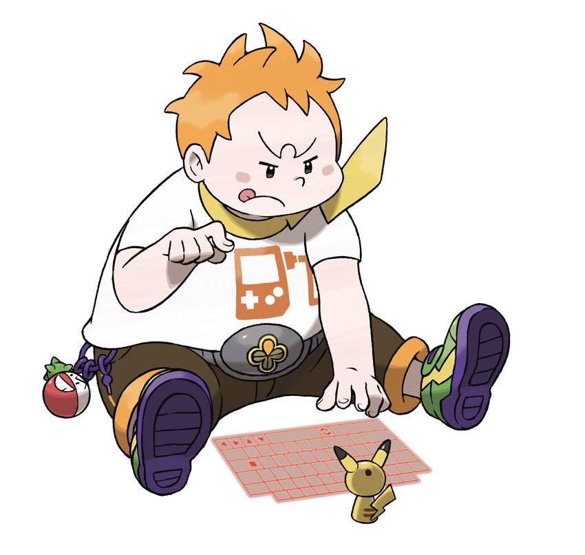 sophocles (pokemon and 1 more) drawn by sugimori_ken