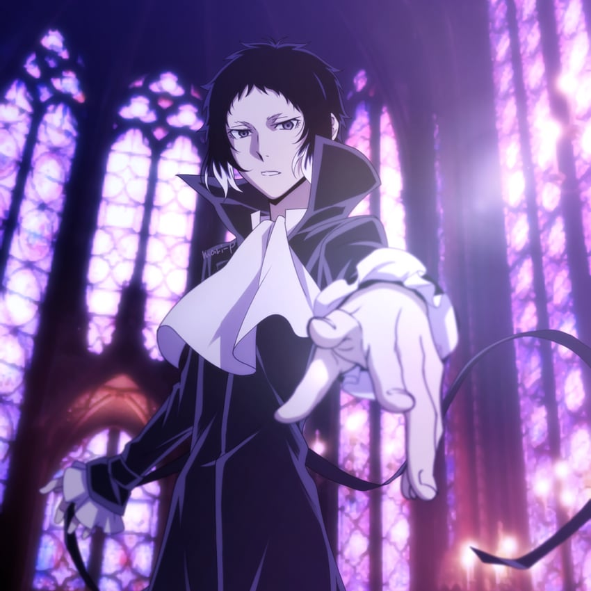 akutagawa ryuunosuke (bungou stray dogs) drawn by mari_(marimaripink)