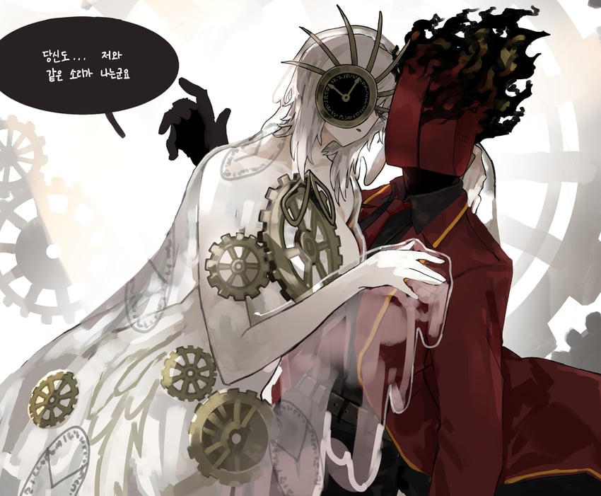 faust and dante (project moon and 1 more) drawn by naughty_0b