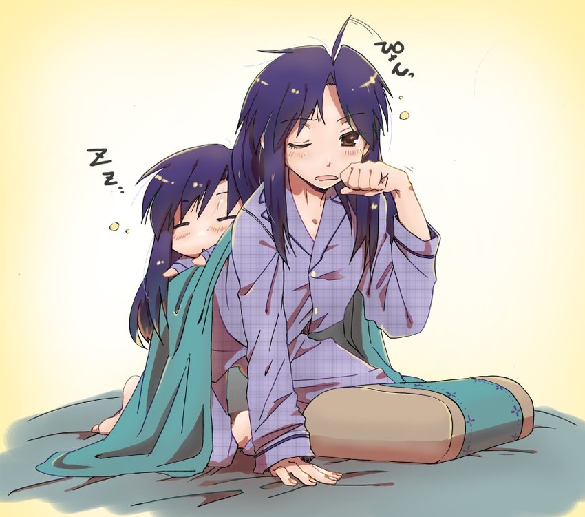 kisaragi chihaya and chihyaa (idolmaster and 1 more) drawn by shiwasuchan