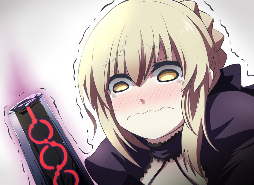 artoria pendragon and saber alter (fate and 1 more) drawn by fujitaka_nasu
