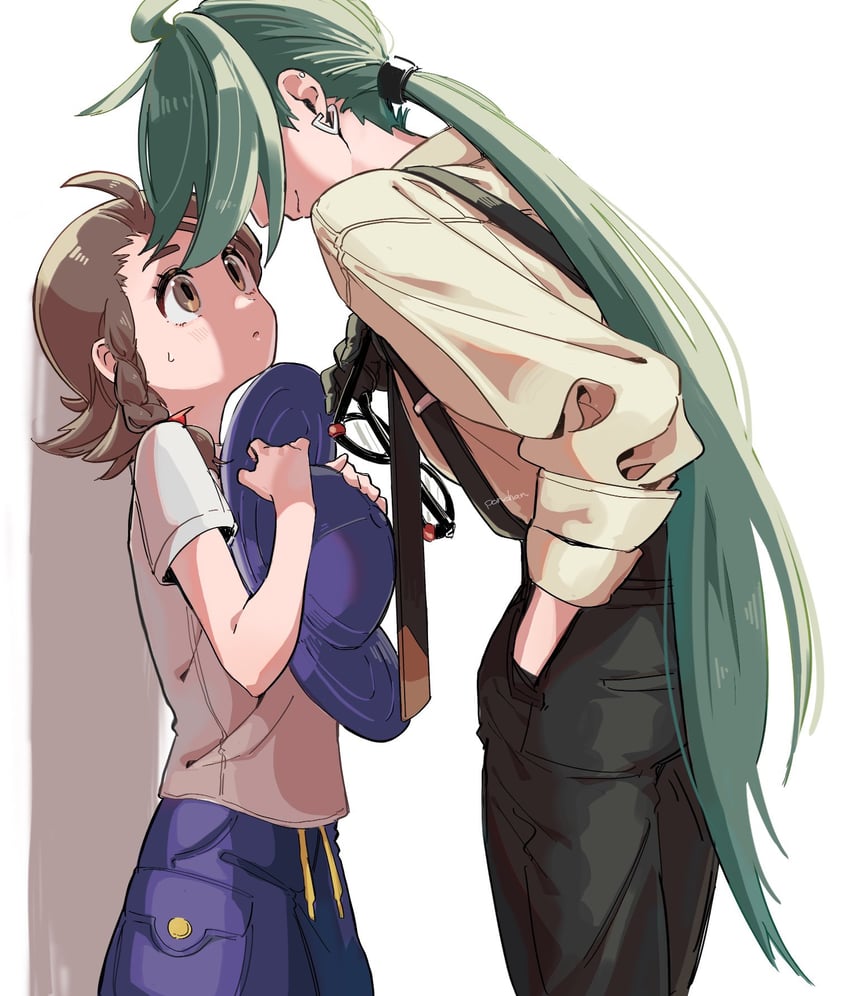juliana and rika (pokemon and 1 more) drawn by pon_(ponymmtknsk)