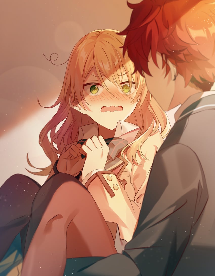 amagi hiiro and shiratori aira (ensemble stars!) drawn by tooka_4120
