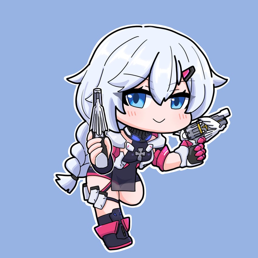 kallen kaslana (honkai and 1 more) drawn by mokkyo_(motkyo)