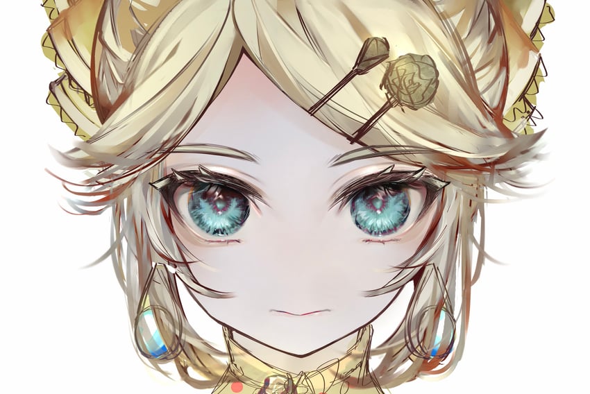kagamine rin and riliane lucifen d'autriche (vocaloid and 2 more) drawn by nept_o