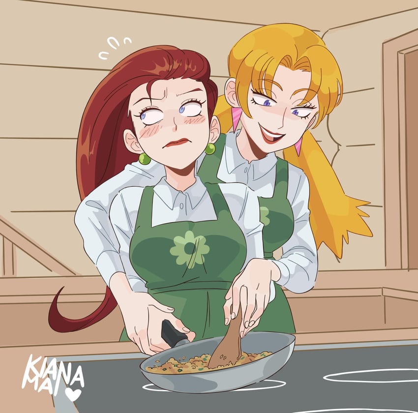 jessie and cassidy (pokemon and 1 more) drawn by kiana_mai