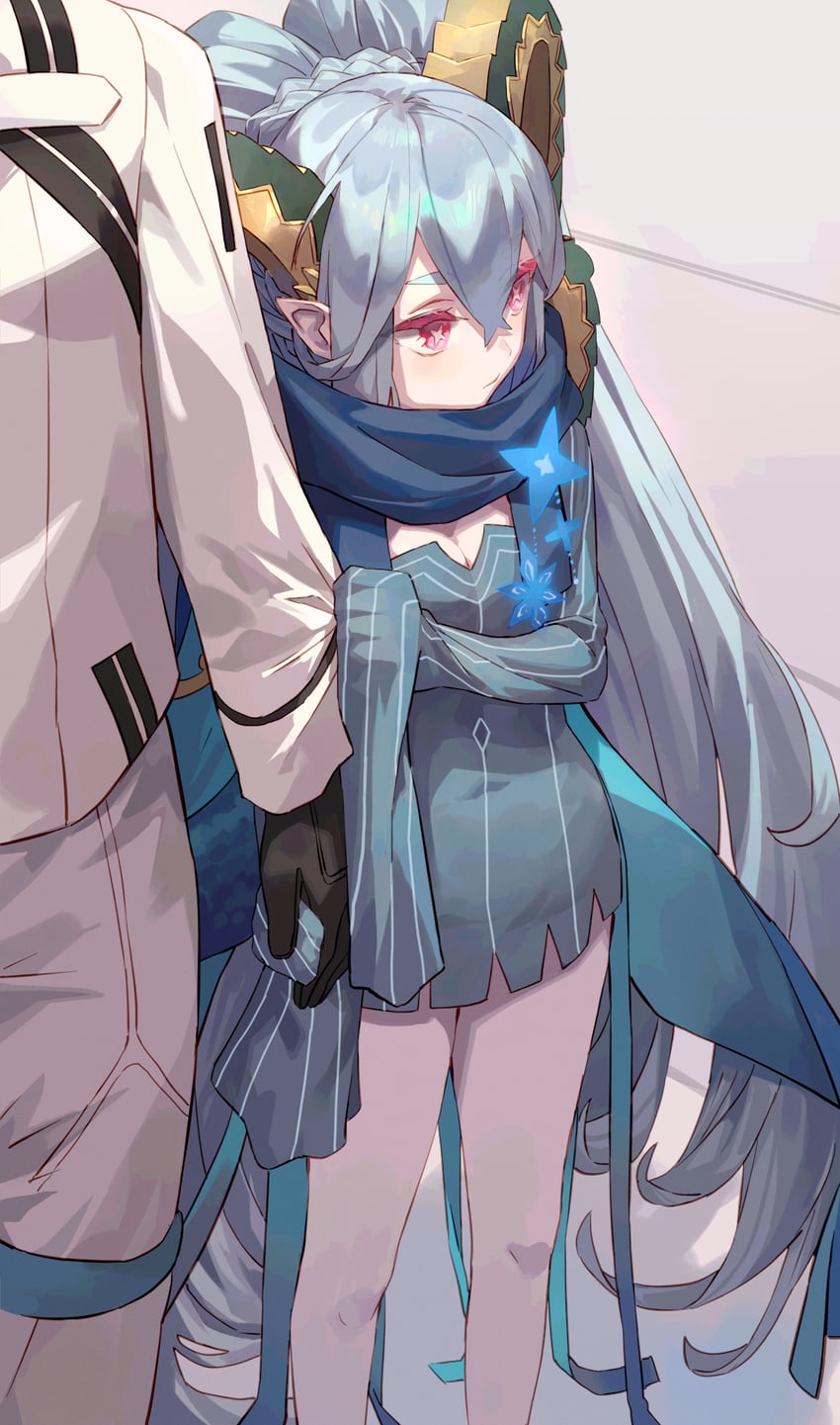 tiamat and larva tiamat (fate and 1 more) drawn by tesin_(7aehyun)