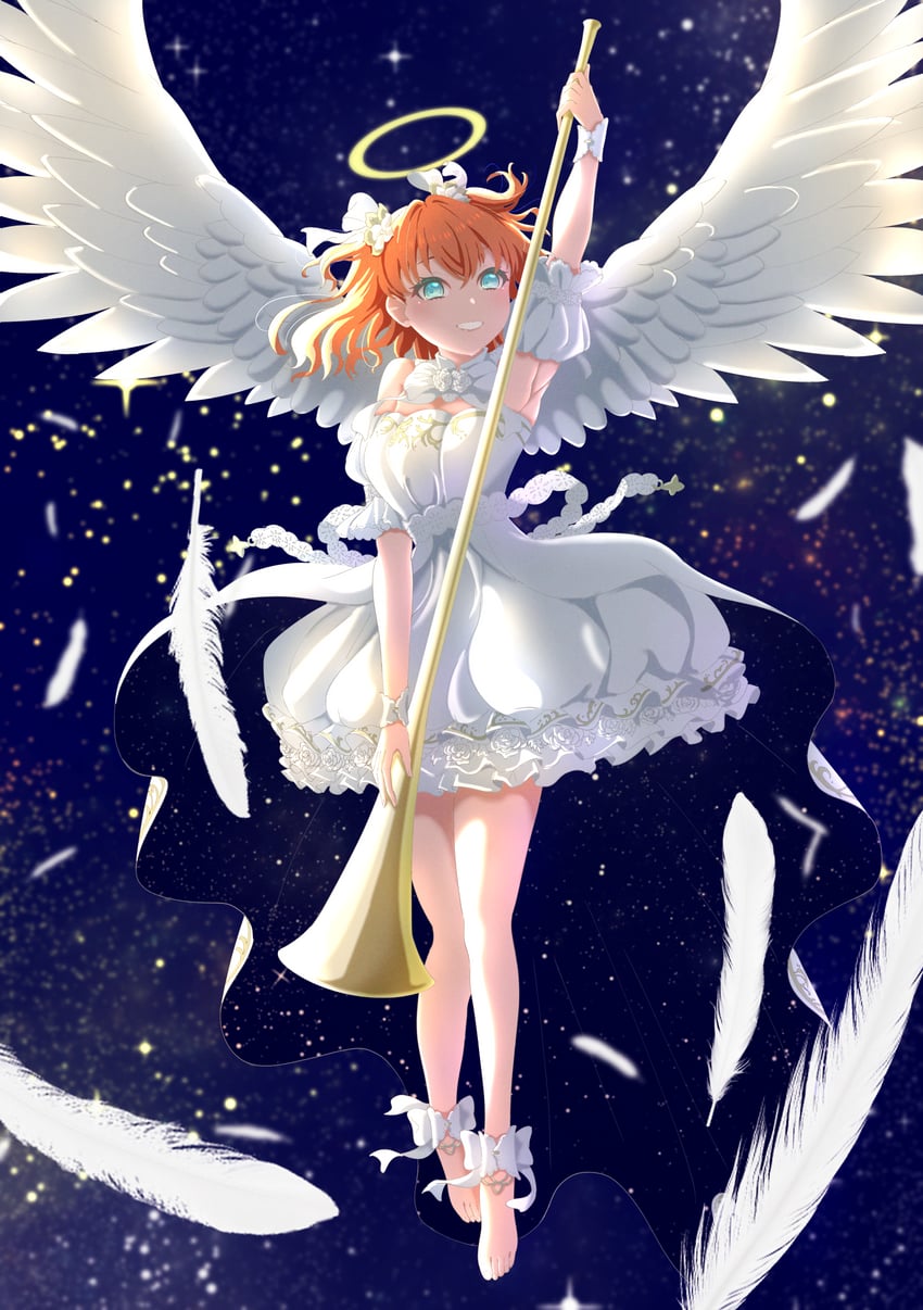 hinoshita kaho (love live! and 1 more) drawn by shirane_nanimo