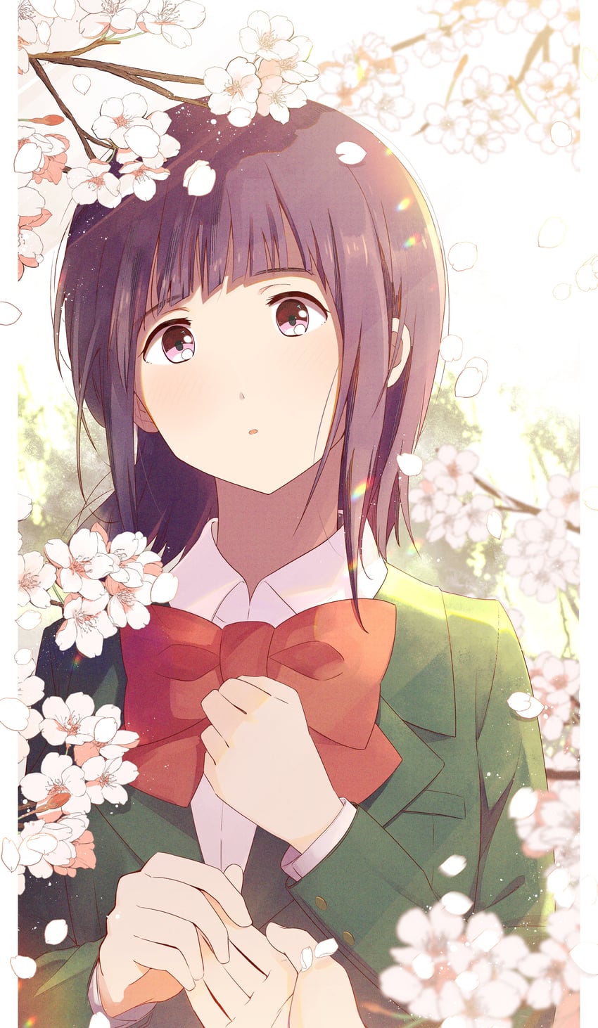 yoroizuka mizore (hibike! euphonium and 1 more) drawn by sawara65