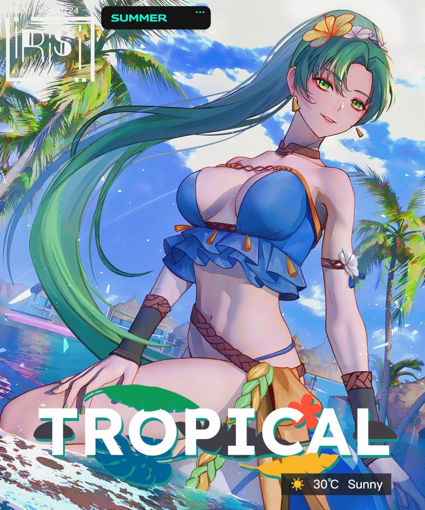lyn (fire emblem and 2 more) drawn by irisl