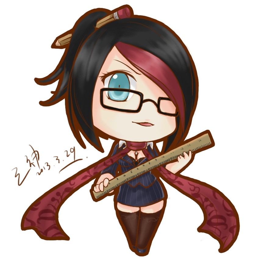 fiora and headmistress fiora (league of legends) drawn by shenren