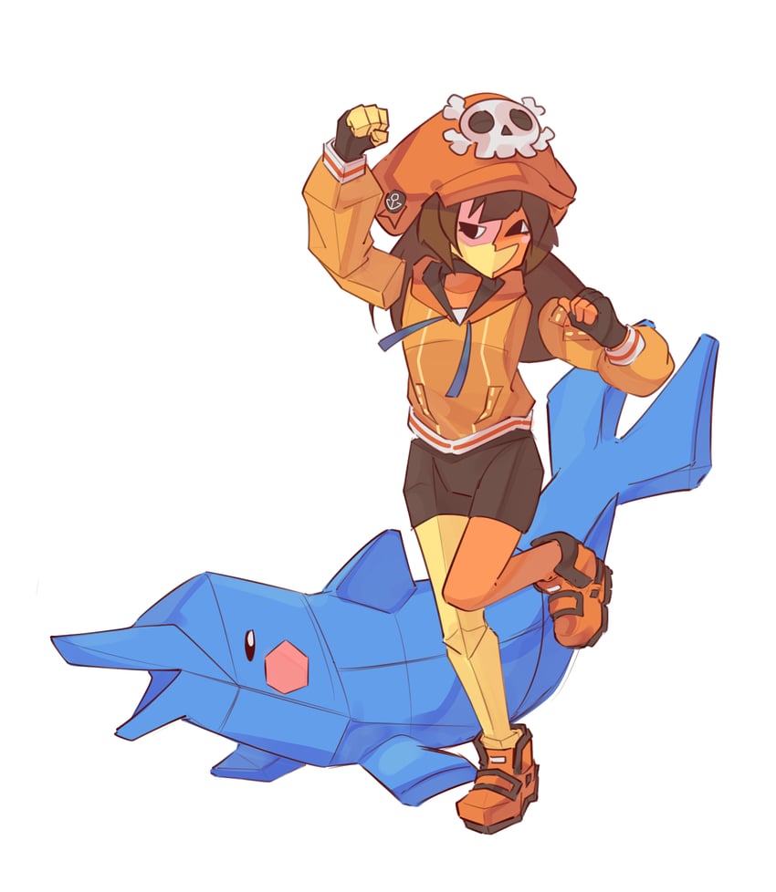 may, mr. dolphin, and phindoll (guilty gear and 2 more) drawn by mil17459623