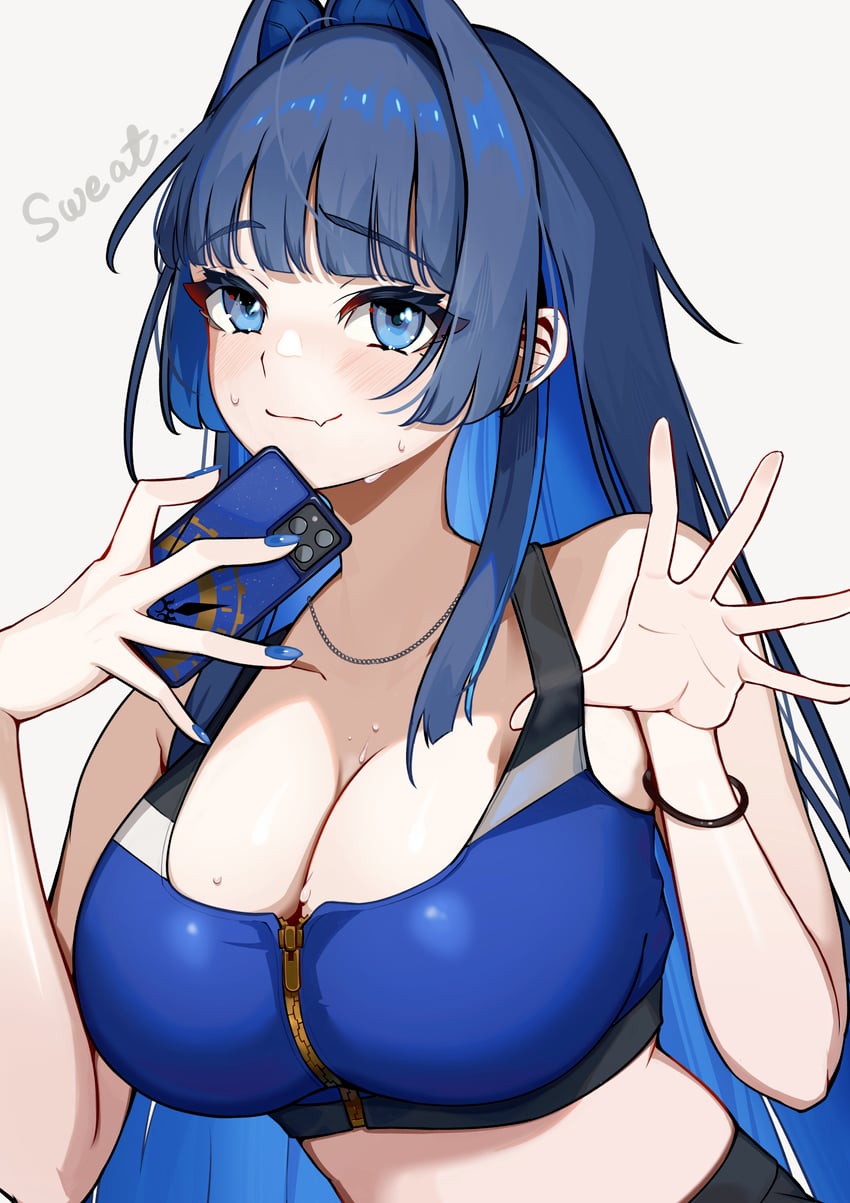 ouro kronii (hololive and 1 more) drawn by h4kuuua_0