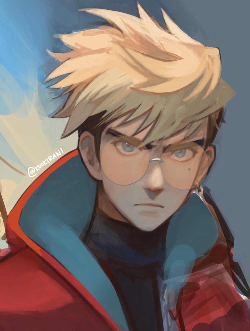 vash the stampede (trigun and 1 more) drawn by kookirani