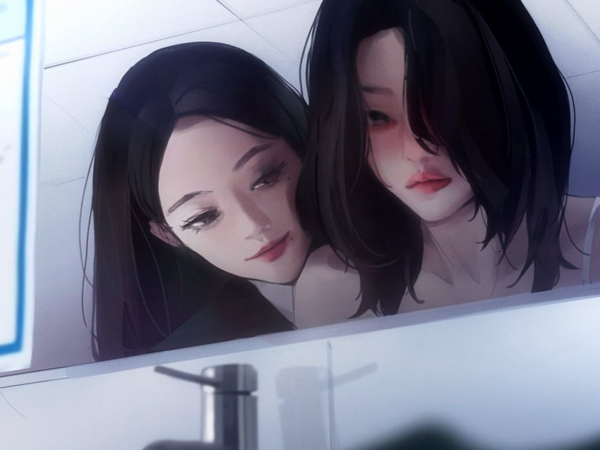 yoo je-i and woo seul-gi (friendly rivalry) drawn by kirihara_(kiri)