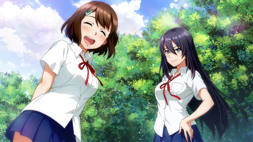 namiki rin and aoi misa (kandagawa jet girls) drawn by naruko_hanaharu