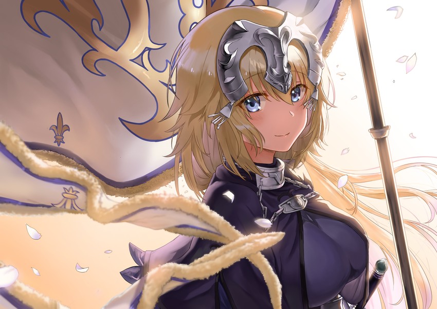 jeanne d'arc (fate and 2 more) drawn by ayul_(ayulneri_92)