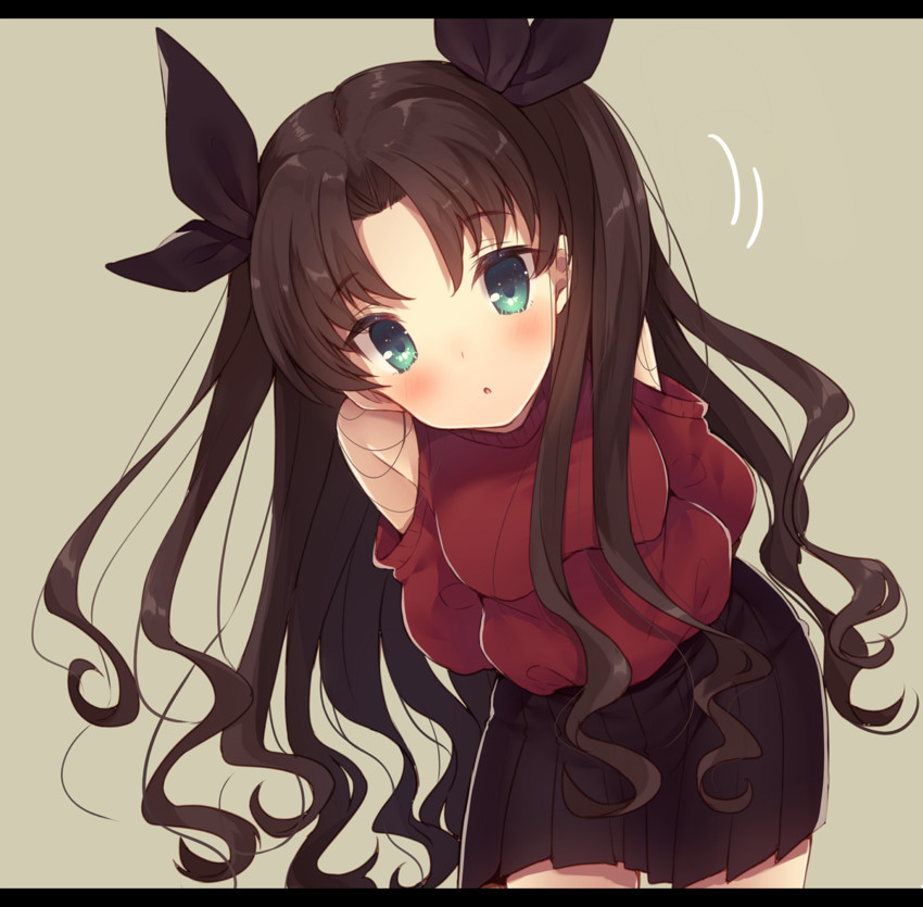tohsaka rin (fate and 1 more) drawn by usamata