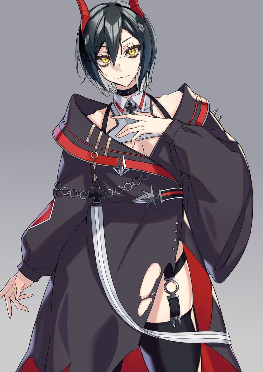 ulrich von hutten (azur lane) drawn by ouka_(sakura_oinari)