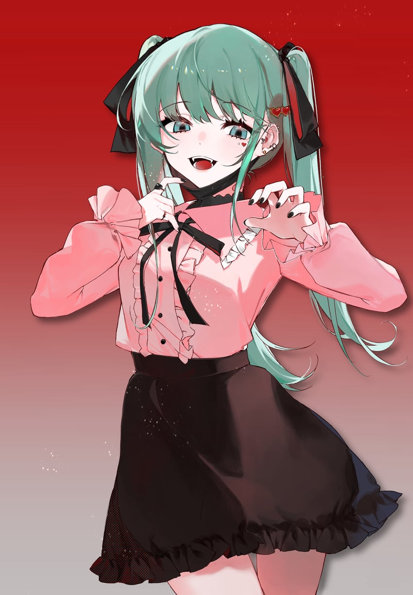 hatsune miku (vocaloid and 1 more) drawn by nekotoba02