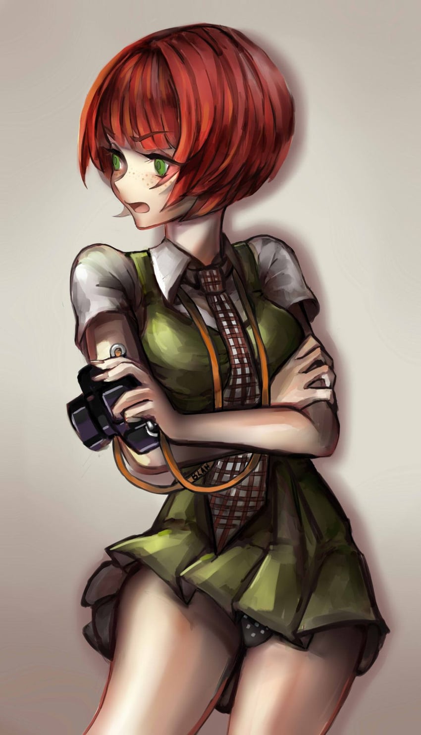 koizumi mahiru (danganronpa and 1 more) drawn by blanappleblurp