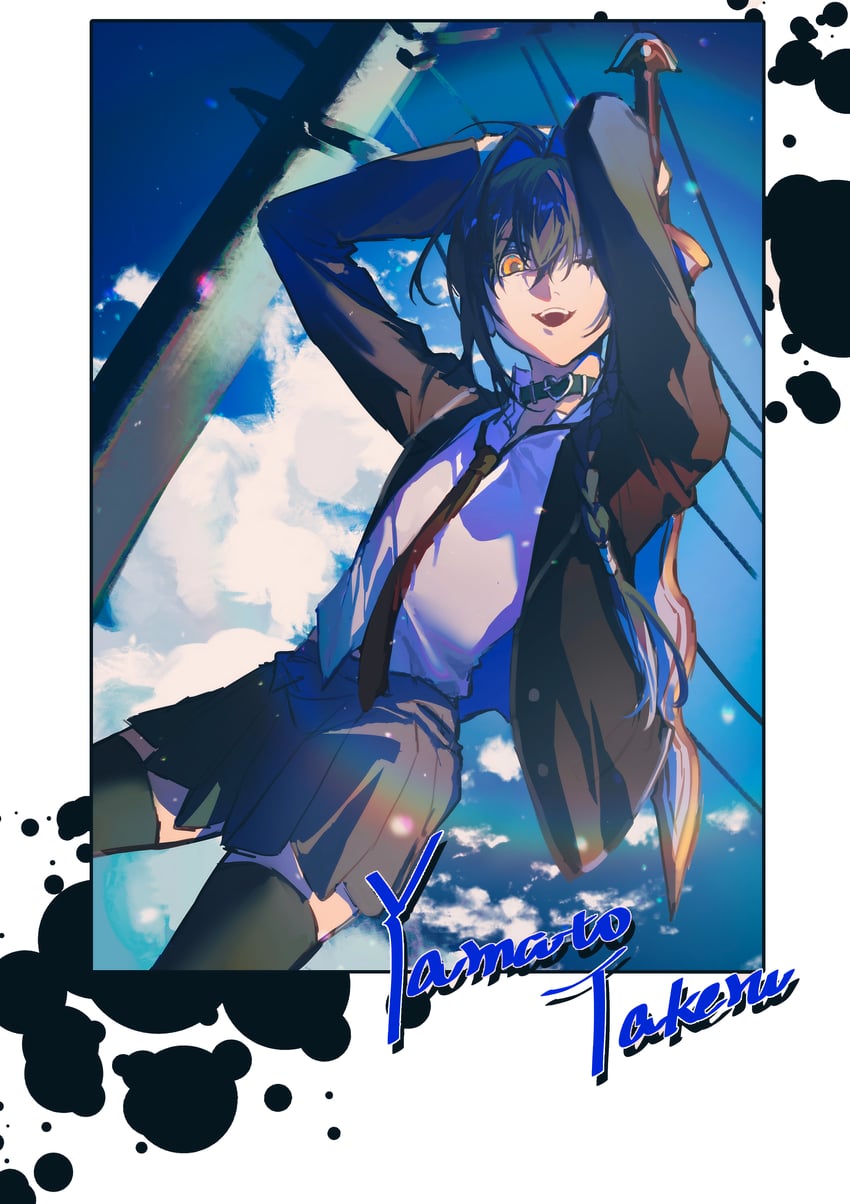 yamato takeru (fate and 2 more) drawn by aizendai