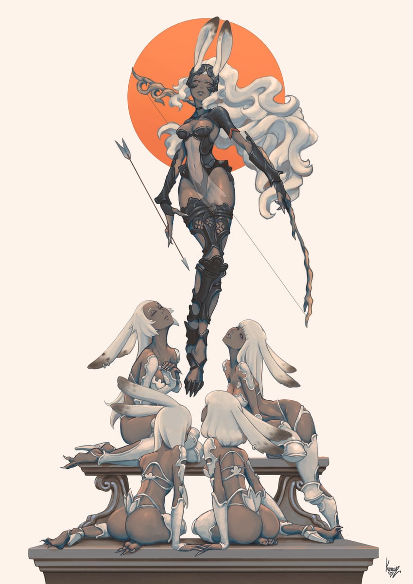 fran (final fantasy and 1 more) drawn by kumanz