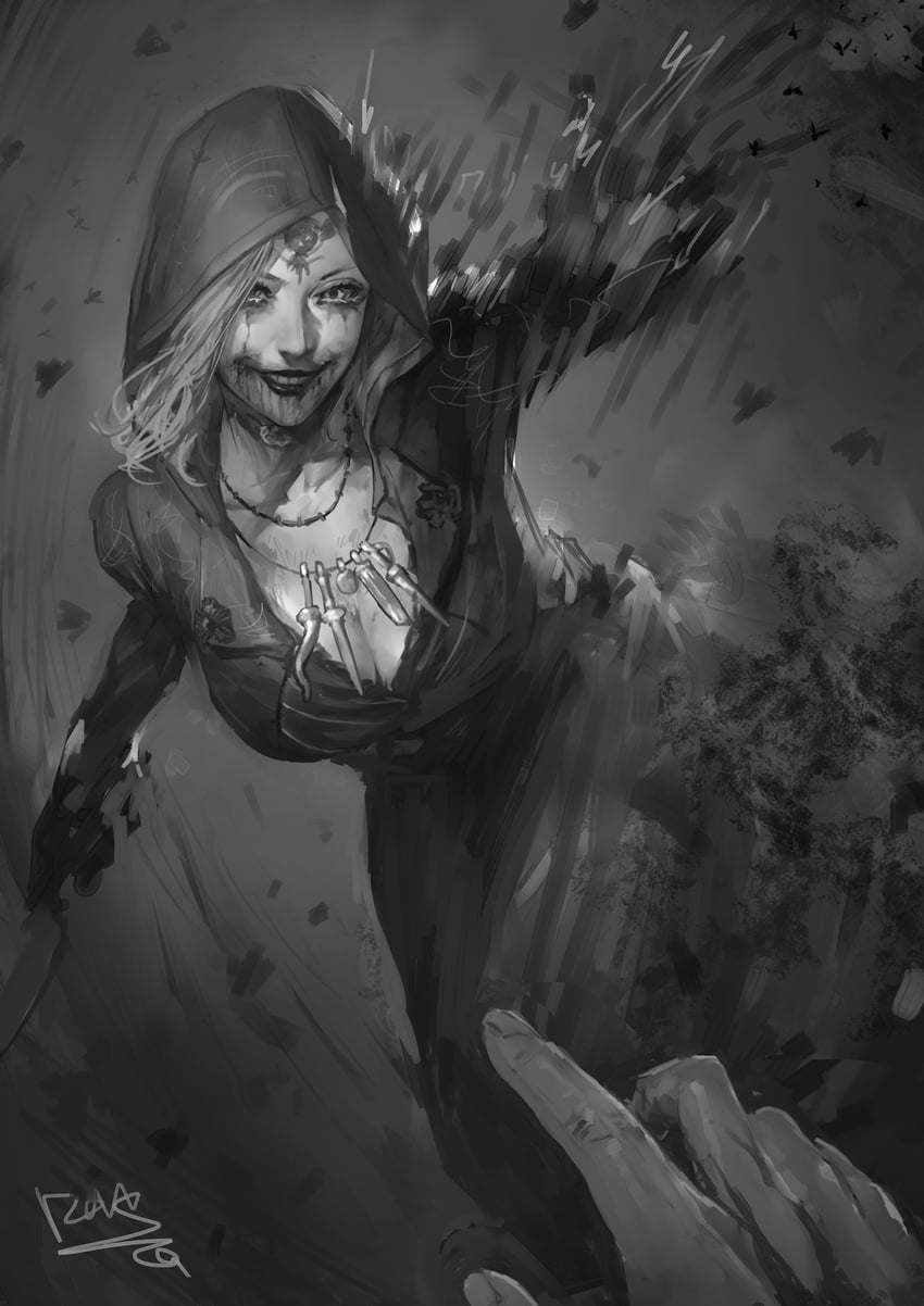 bela dimitrescu (resident evil and 1 more) drawn by peperon_(peperou)